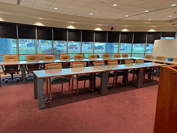Executive Conference Room with windows